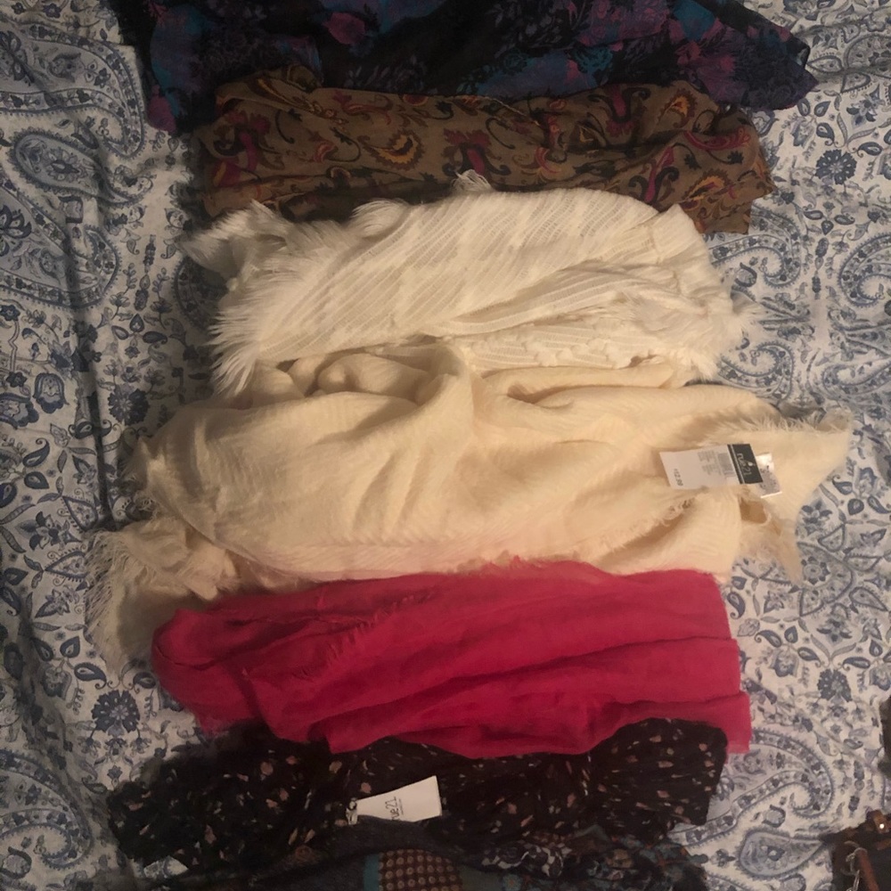 Bundle of scarves
